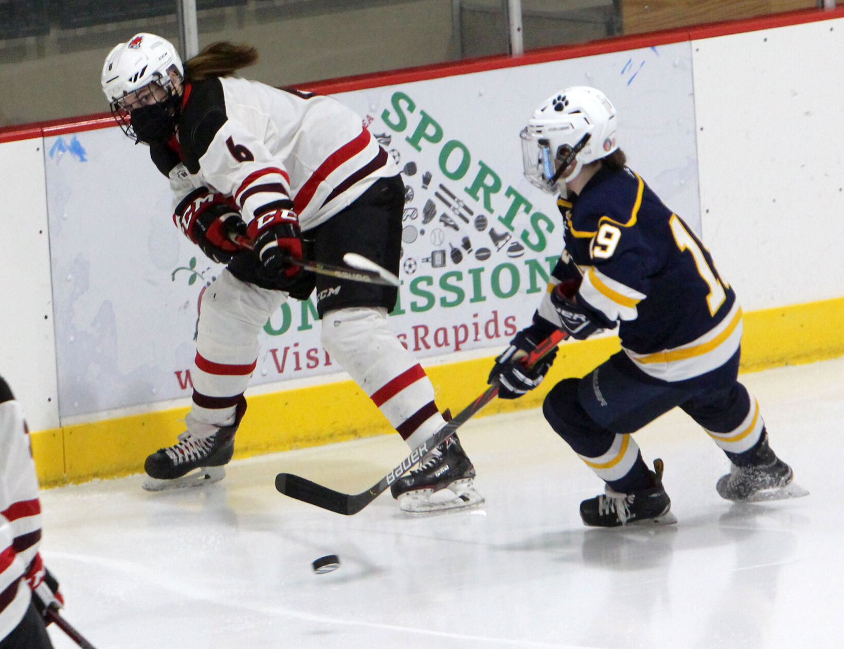Girls Hockey State Championship: Chippewa Falls/Menomonie vs University School of Milwaukee in Wisconsin Rapids 2-20-21